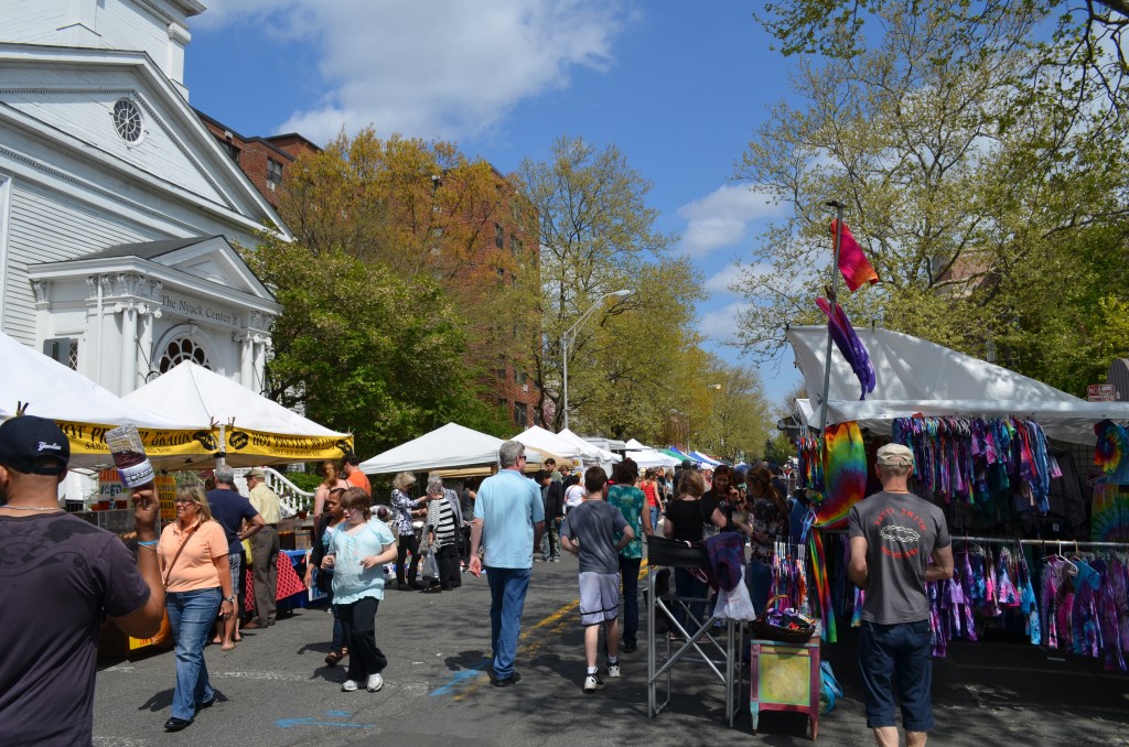 SpringFest Street Fair, photo courtesy of Nyack Chamber of Commerce