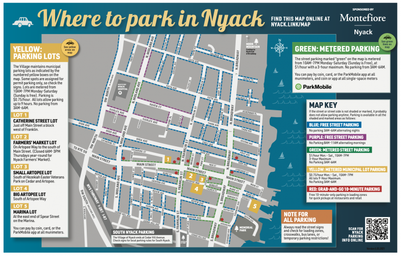 Nyack Parking Map 5.13.2021 