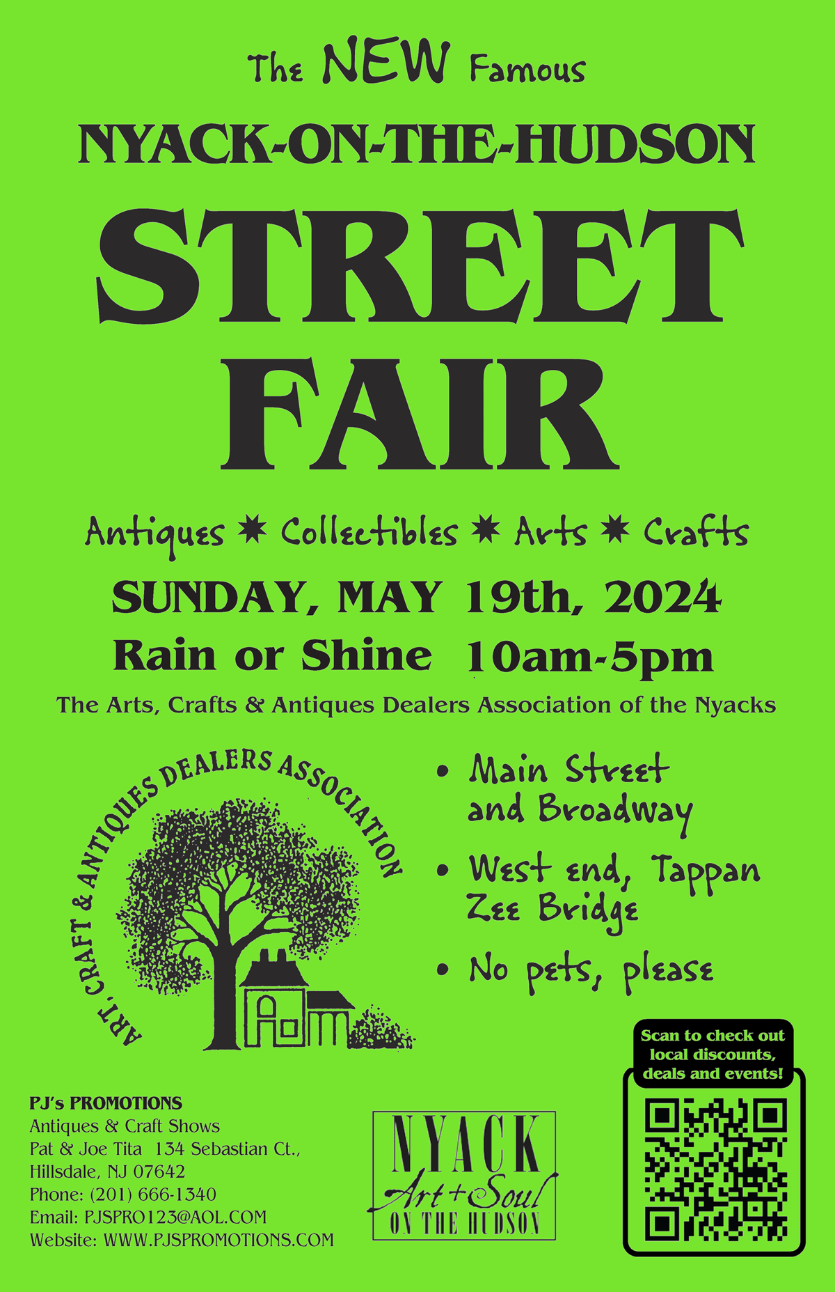 Nyack Street Fair 2024 Schedule Tickets Laure Morissa